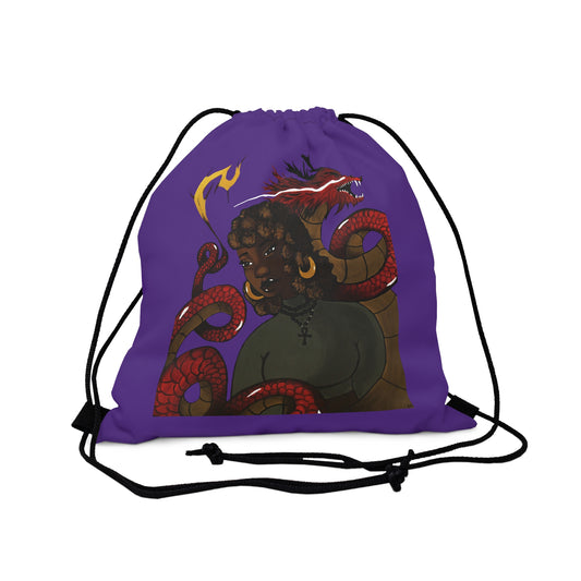 "Dragon Dance" Drawstring Bag