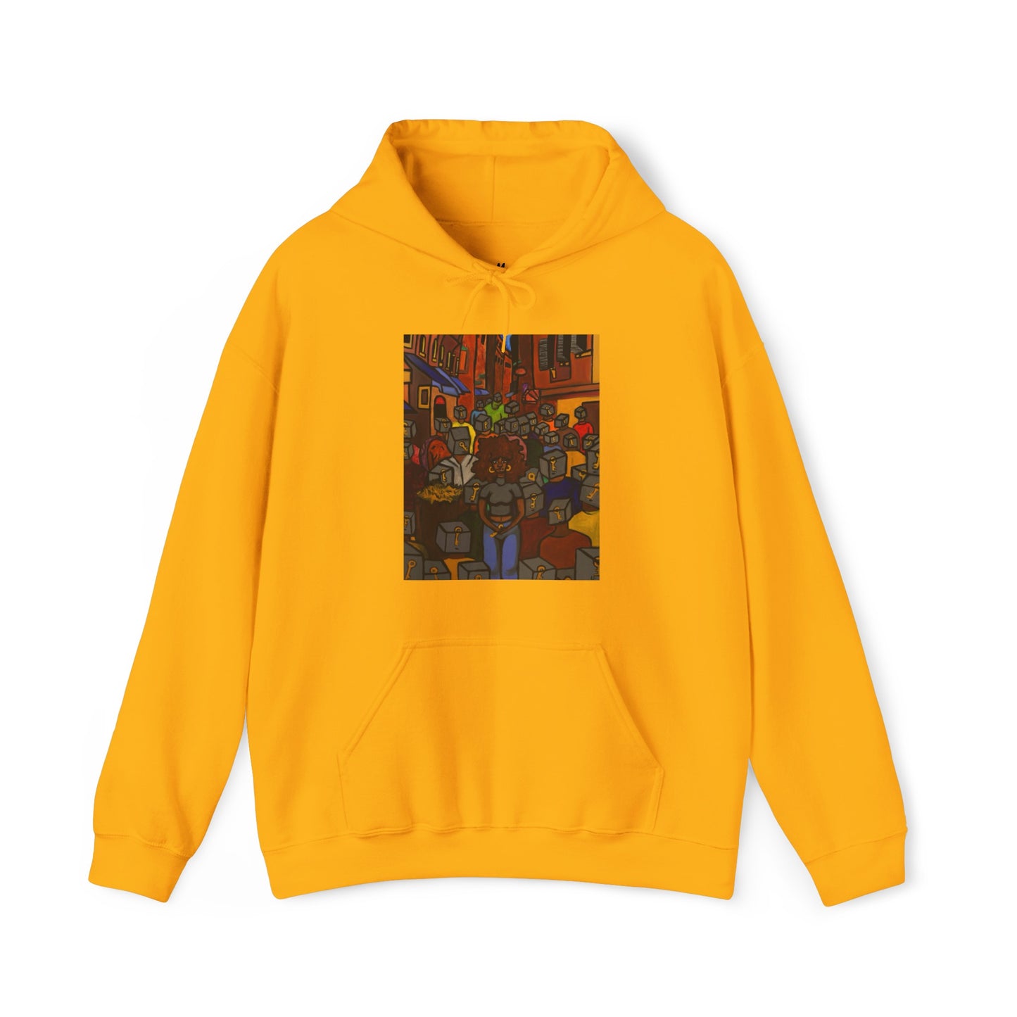 “The key”  Hooded Sweatshirt