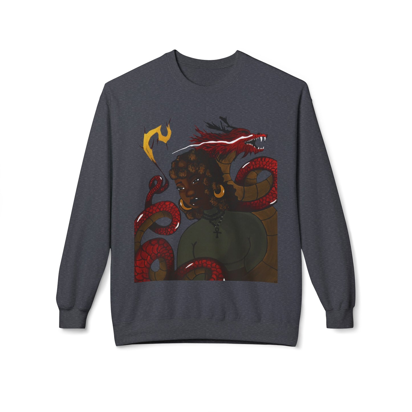 “Dragon Dance” Fleece Sweatshirt